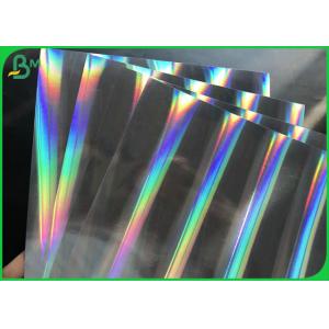 Super Glossy 250g 255g 275g Silver Gold PET Metallized Card For Packing High