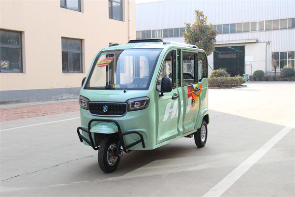 Buy 1000W Electric Passenger Tricycle Legal Electric Moped Mini Electric Tricycle at wholesale prices