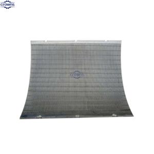 Wedge Wire Sieve Bend Screen Polyurethane Sieve Bend Screen
