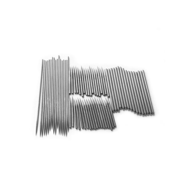 99.95% High Purity Tungsten Carbide Pins Customized Tolerance For Argon Arc Welding