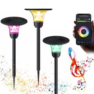 Quality Smart RGBWW Solar Lawn Light for sale
