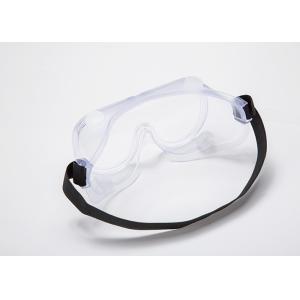 China Lab Test PVC Frame Anti Splash Goggles Safety Glasses on sale