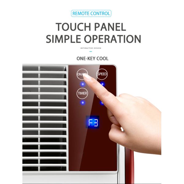 Portable Bladeless Air Circulation Fan with 1-10 Hours Timing and Digital Control