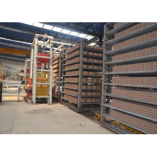 Buy Auto mud Brick Production Line Tunnel Dryer Chamber ISO9001 Approved at wholesale prices