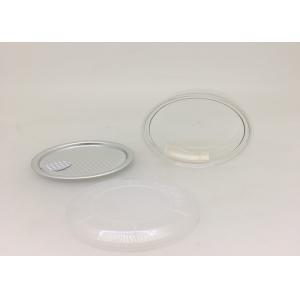 100ml Clear Plastic Cylinder For Dry Fruit / Nut BPA Free Leak Proof