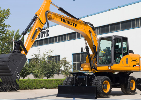 Buy 127hp 15ton Earth Excavation Machine With Four Wheel Drive at wholesale prices