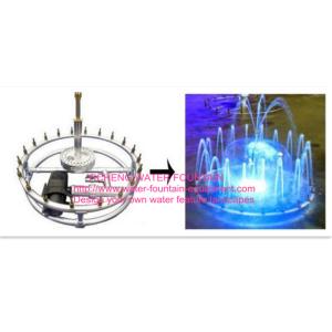 Diameter 68cm Smoky Shape Water Fountain Equipment Stainless Steel
