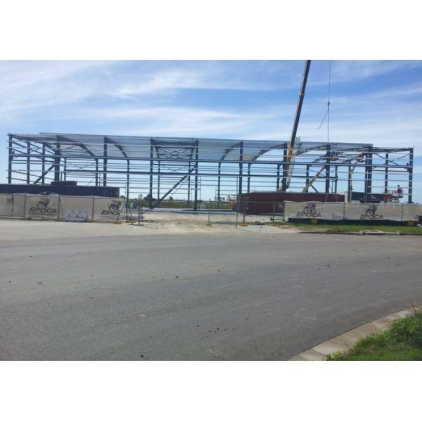 Buy Submerged Arc PVC Window Q235 Steel Frame Warehouse at wholesale prices