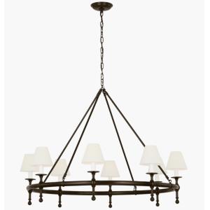 Vsual Comfort Classic 42" Ring Chandelier CHC 5819