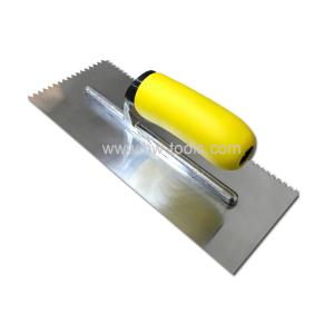 Quality Stainless steel Plastering trowel with TPR handle HW02234TA for sale