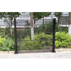 4.0mm Pe Coated Custom Gabion Wall 6ft Height With H Shape Post