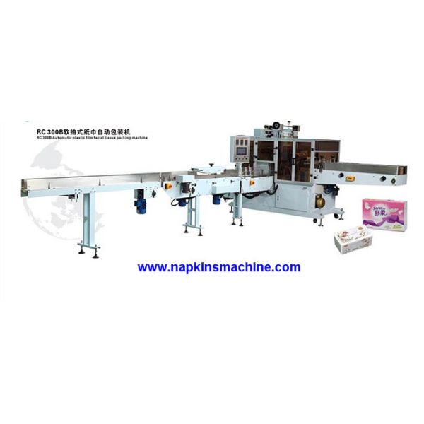 Buy 220V 5.75Kw Convey Belt Facial Tissue Packing Machine at wholesale prices