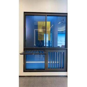 Manual / Automatic Aluminium Sliding Windows With Horizontal / Vertical Opening