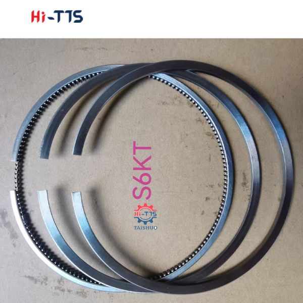 5I-7538 178-6543 102*3K2+2K2+4mm Piston Ring Set Fit For S6KT Diesel Engine Parts