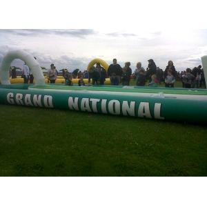 Grand National Children / Adult Inflatable Interactive Games With Enclosed Race