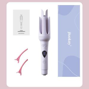 33W Automatic Electric Hair Curler LCD Temperature Display Negative Ion