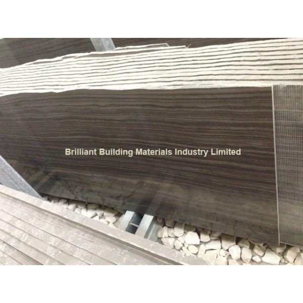 Buy Brown Wooden Veins Marble Semi-Slab(Vein Cut) at wholesale prices