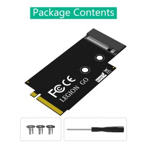 NGFF M.2 Key-M PCI-E 4.0 M2 NVME SSD Converter Adapter Card For Lenovo Legion Go