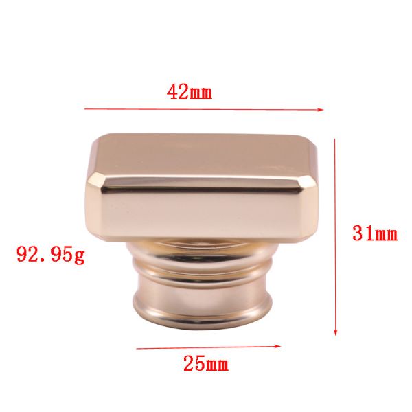 Buy Eco Friendly Zinc Alloy Hanging Plating RoHs Perfume Spray Caps at wholesale prices