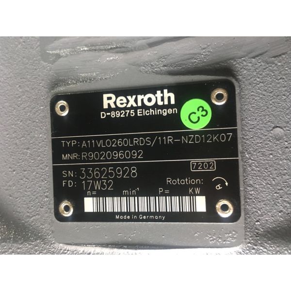 Buy A11VLO260 Series Rexroth Hydraulic Axial Piston Variable Pump at wholesale prices