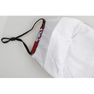 Washable Christmas Cotton Face Mask with Adjustable Loops and Nose