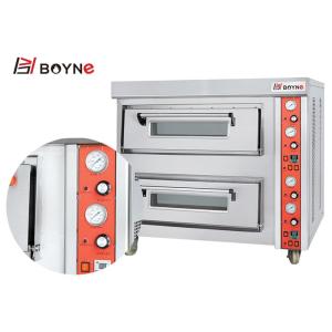 China Gas Pizza Deck Oven One Layer 220v For Bread Baking with Stone on sale