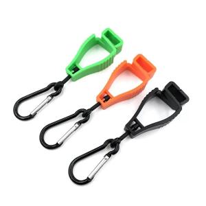 Wholesale Safety Glove Clips Metal Hook Plastic Glove Clips for Work Glove
