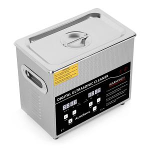 Multifunctional Ultrasonic Bath Cleaner 3L High Frequency Stainless Steel SUS304