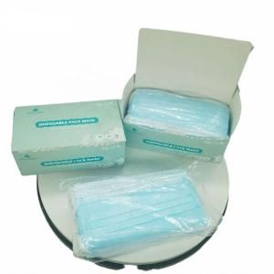 Disposable Non Woven Fabric Face Mask , Hypoallergenic Disposable Medical Mask