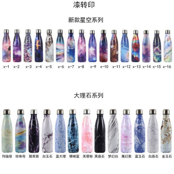Double Wall 188 Stainless Steel Vacuum Cola Shape Bottle Narrow Mouth Thermos Flask Keeping Warm And Cold 350ml 500ml 750ml 1000ml