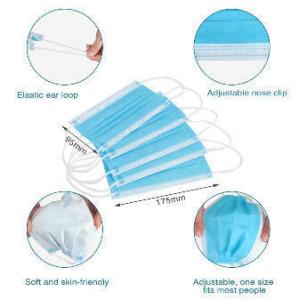 Personal Protection Dust Face Mask With Elastic Ear Loop