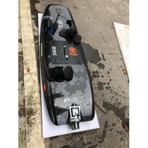Composite electric surfboard with the battery capacity 72V 30A