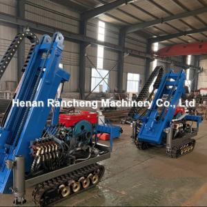 30Hp Hydraulic Mechanical Transmission Pile Driver With 30m Crawler Gearbox