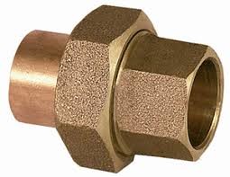 Sintered Female Brass Plumbing Fittings , Equal Shape Plumbing Hose Fittings