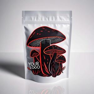 Custom Printed Stand Up Zipper Pouch for Food Packaging