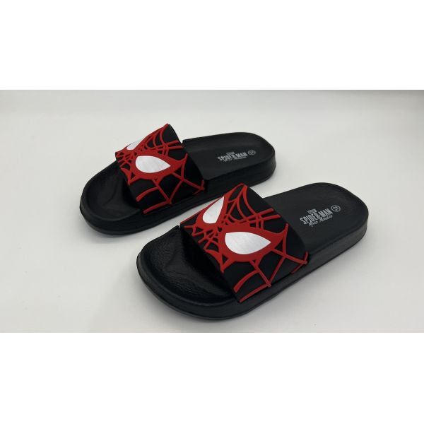 Kids Slides Pool Mule Sandals Spider Man Summer Sandals Customized Logo