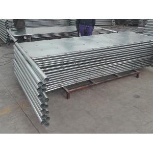 Strong Galvanized Cattle Panels Barrier With Easier Handle Free Size Gray Color