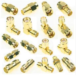 Male and Female Coax Connectors SMA Connector Kits High Performance