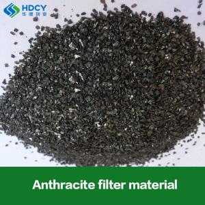 Quality Water Treatment Refined Anthracite Filter Material Drinking Water Purification Filtration Multi-media Filtration for sale