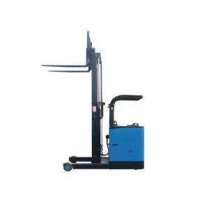 Seated Electric Reach Truck Narrow Aisle Truck Warehouse Forklift Trucks With