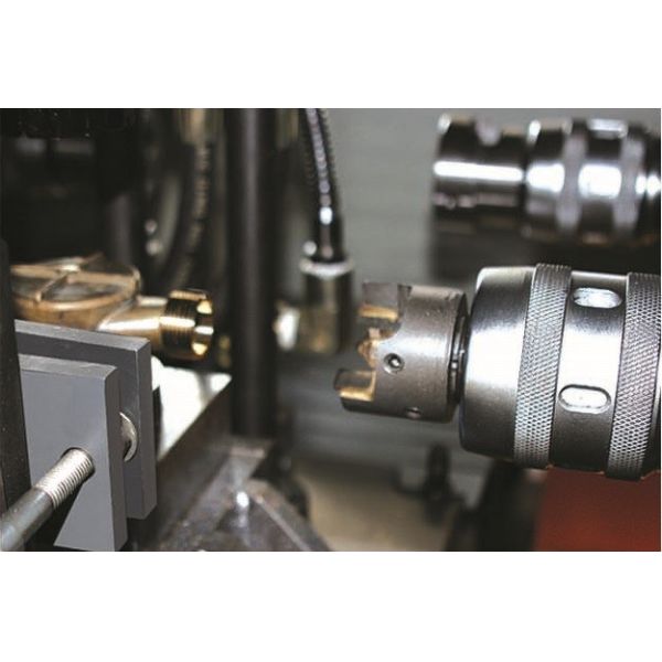 Man Machine Interface Drill And Tapping Machine Four Spindle Horizontal