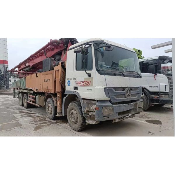 Concrete Pump Truck SA Ny 52m Concrete Boom Pump Heavy Equipment Truck Mounted Pump Construction Equipment