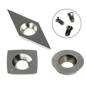 3PCS Sets Carbide Woodturning Cutters Designed With Safety DIY Woodworking