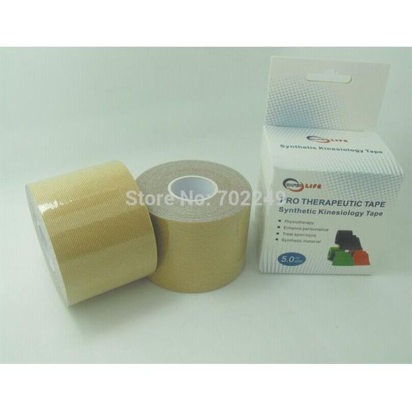 5cm x 5m Waterproof Kinesiology Tape for Sports Therapy