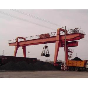 Double Girder Rail Mounted MZ model gantry crane with grab