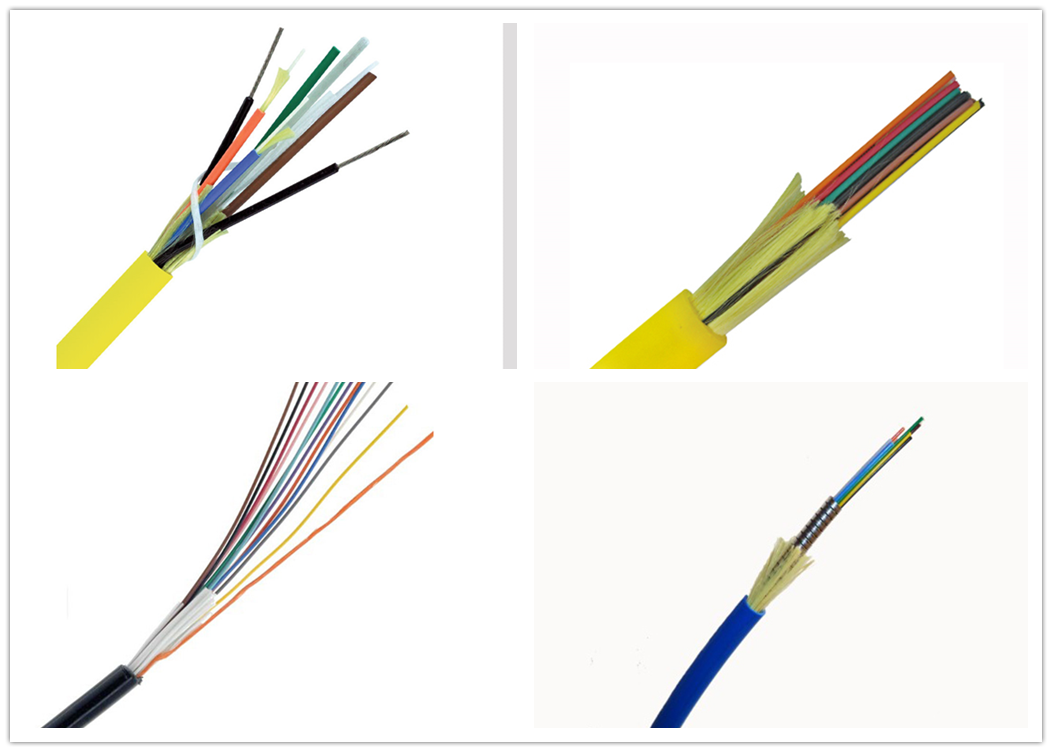 Bundle 12 Core Optical Fiber Cable 0.9mm Flame - Retardant For CATV