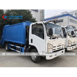 China LHD 120HP ISUZU 6cbm 4X2 Compactor Garbage Truck on sale China LHD 120HP ISUZU 6cbm 4X2 Compactor Garbage Truck on sale