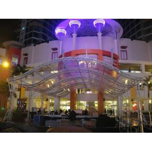 Heavy Duty Aluminum Stage Truss System With PVC Material Tent , stage lighting