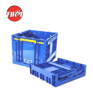 Quality Foldable Crate Logistics Warehousing Storage Collapsible Container Stackable Moving Box for sale