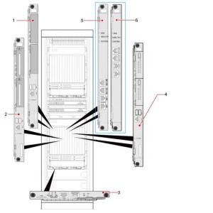 MSOFTX3000 Front Boards SMUA 03053960 KWAD00SMUA01 Subrack Management Unit